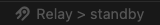 Status Bar — Relay Active
